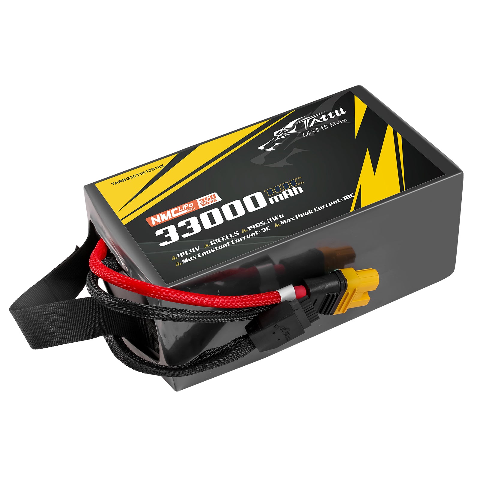 Tattu Semi-Solid 33000mAh 12S 10C batterie LiPo 44.4V AS150U