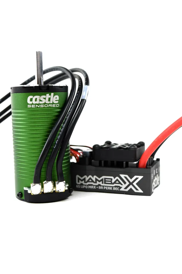 Castle Mamba X SCT combo 1415-2400KV sensored 6S