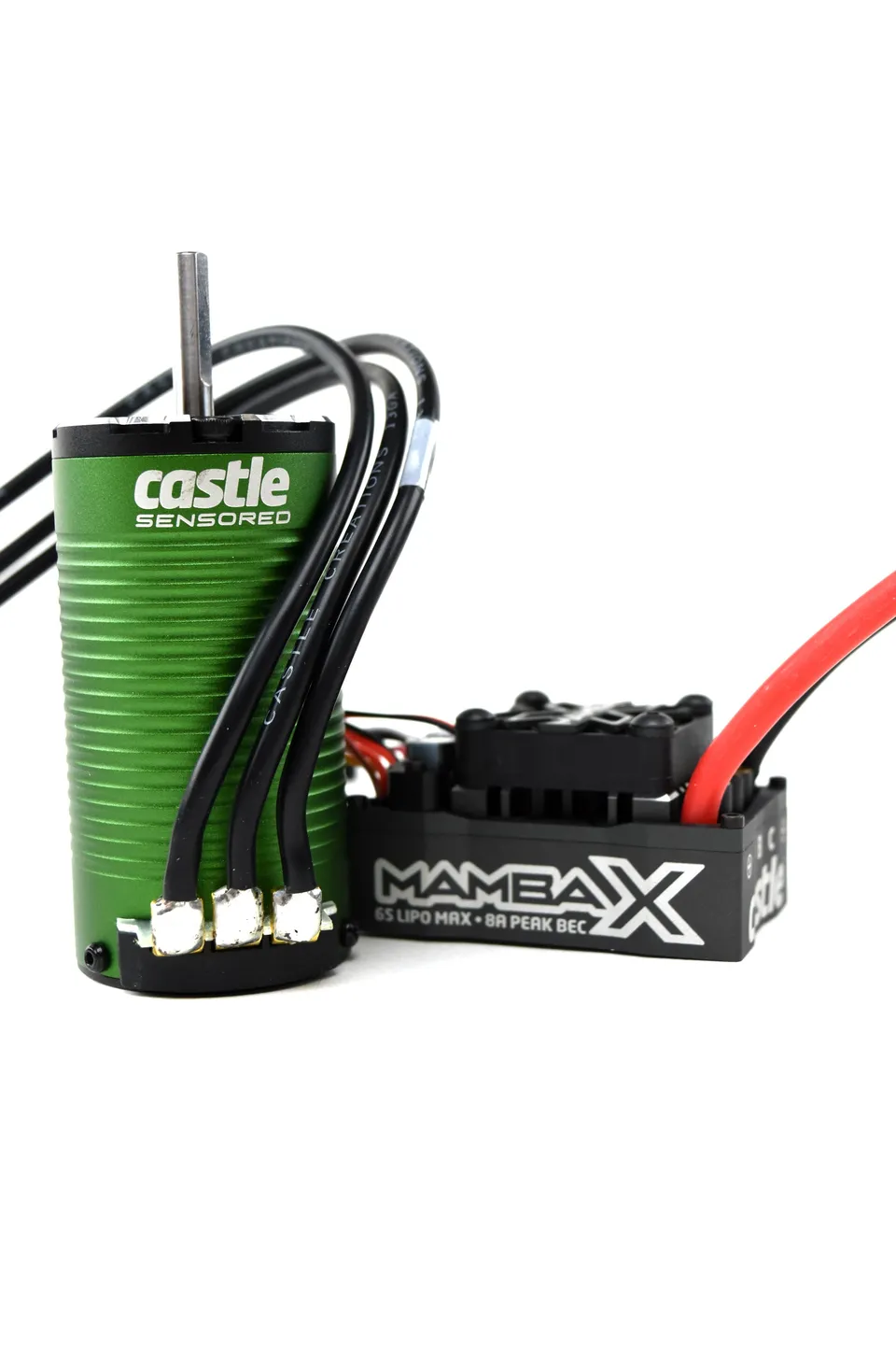 Castle Mamba X SCT combo 1415-2400KV sensored 6S
