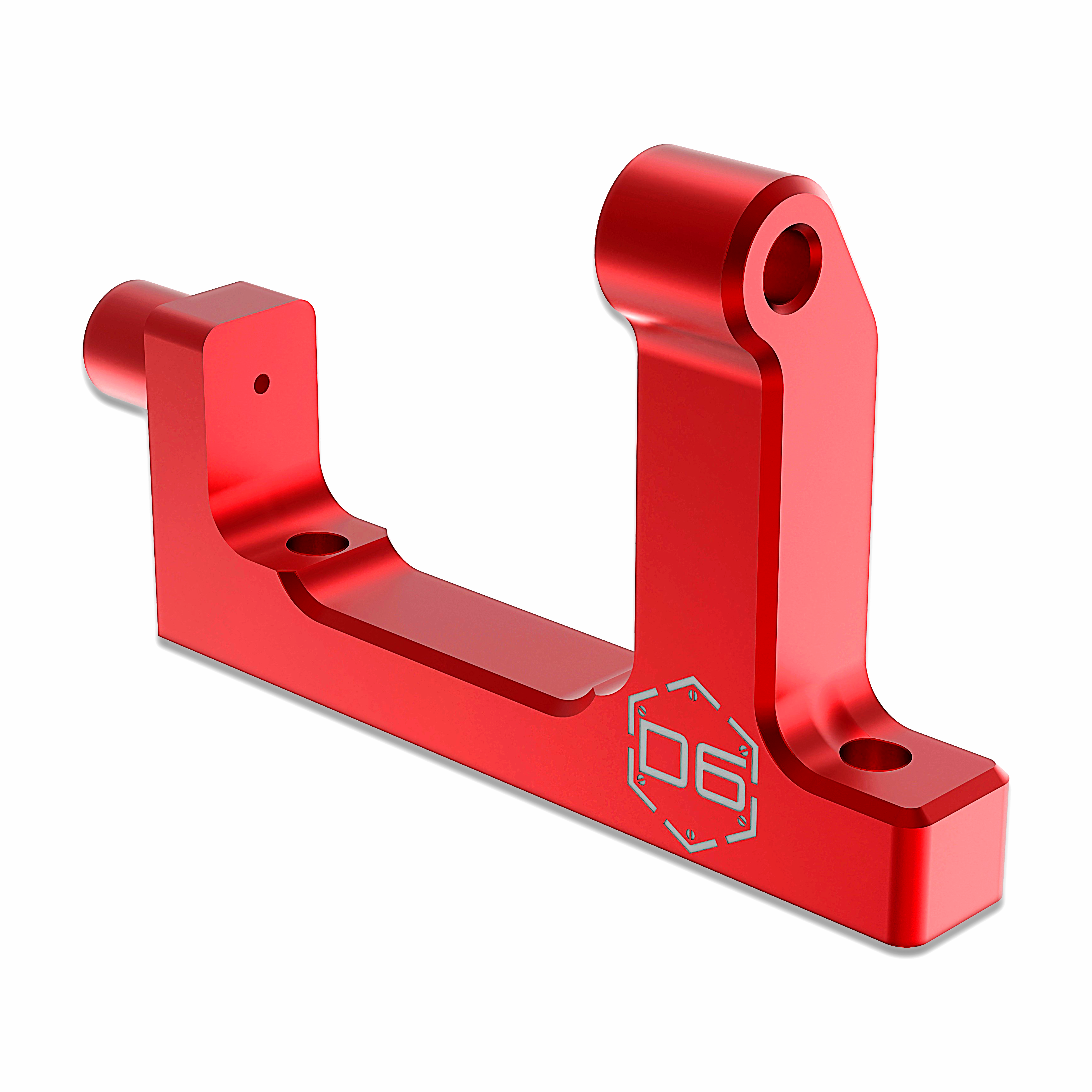 3Racing Auper D5 SAK-D6808G Support Moteur Alu Bleu