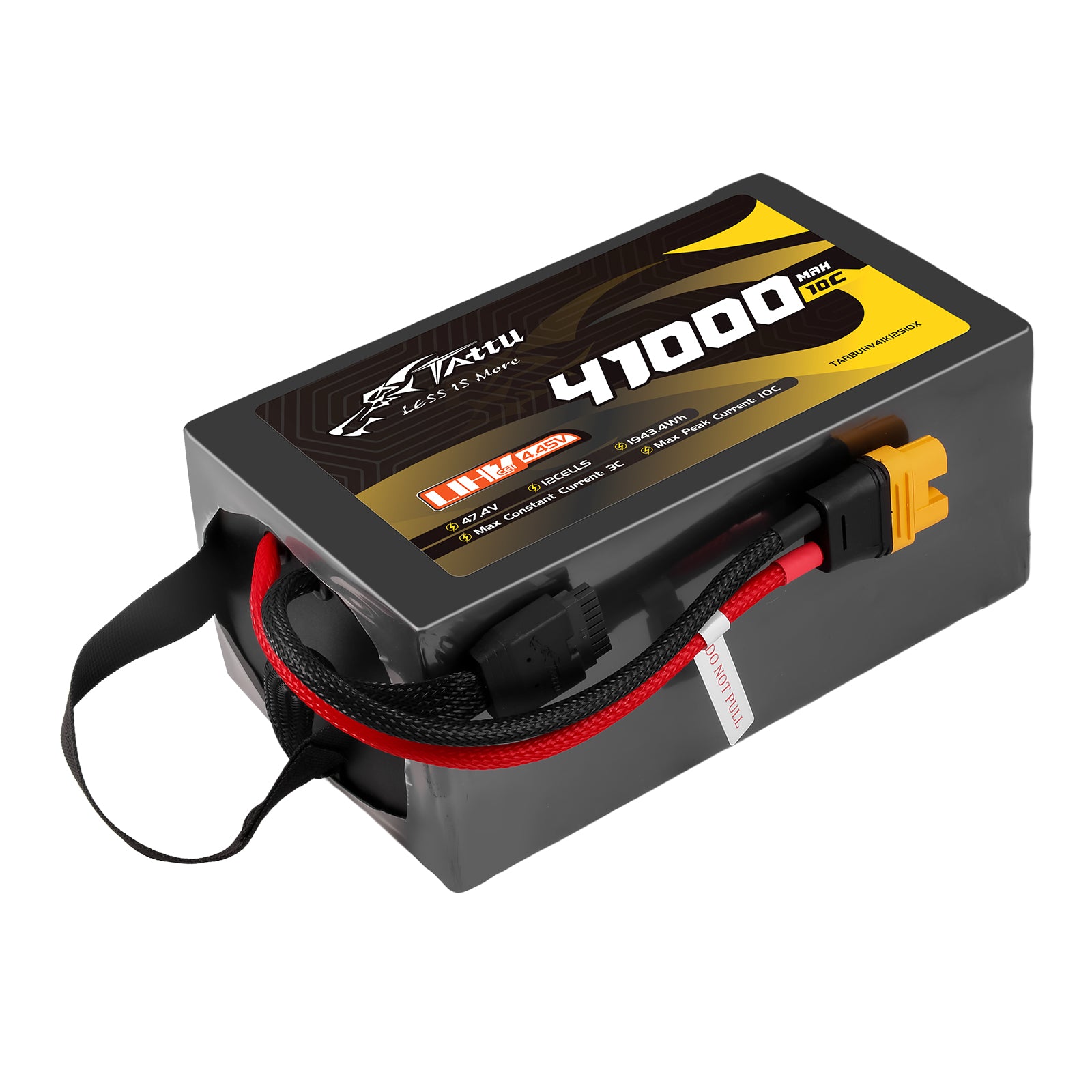 Tattu 41000mAh 12S batterie UHV semi-solide 47.4V 10C