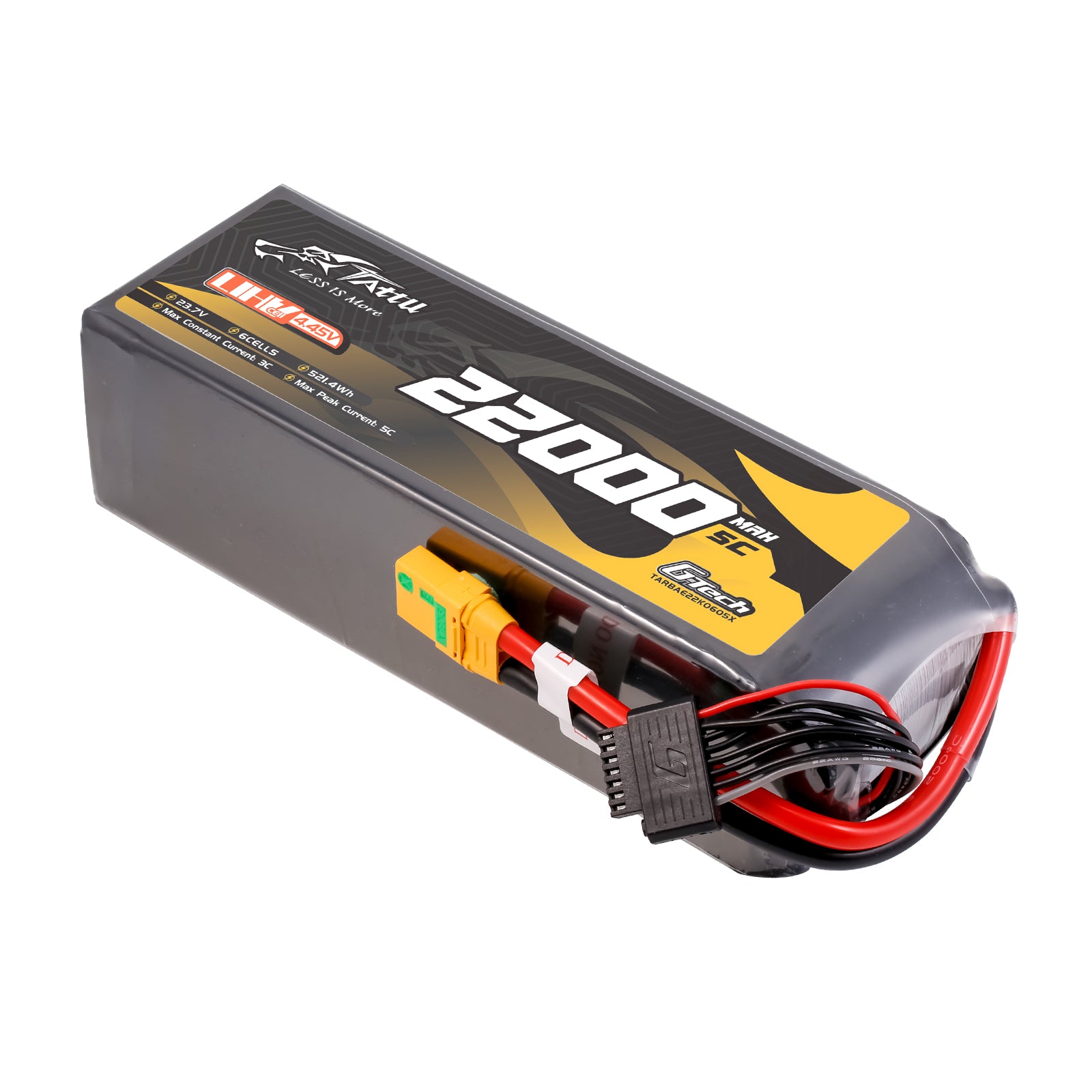 Tattu Semi-Solid 22000mAh 6S 23,7V LiPo drone XT90S