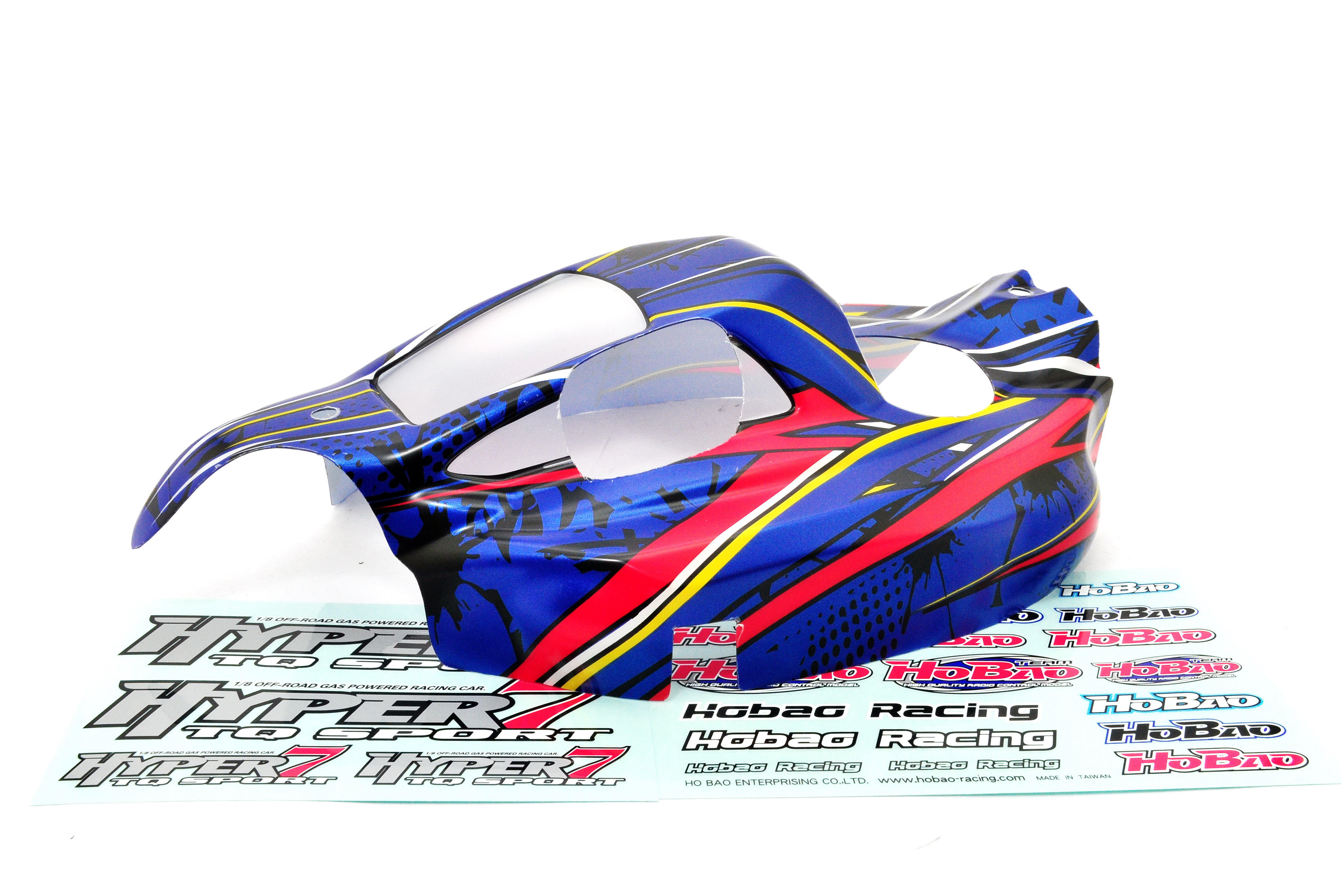 Hobao 87605BU Hyper 7 TQ carrosserie buggy 1/8 bleue