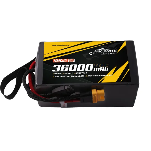 Tattu Semi-Solid 36000mAh 12S 44.4V Batterie Lipo AS150U-F