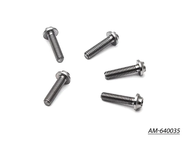 Arrowmax AM-640035 vis titane M3x12 tête ronde x5