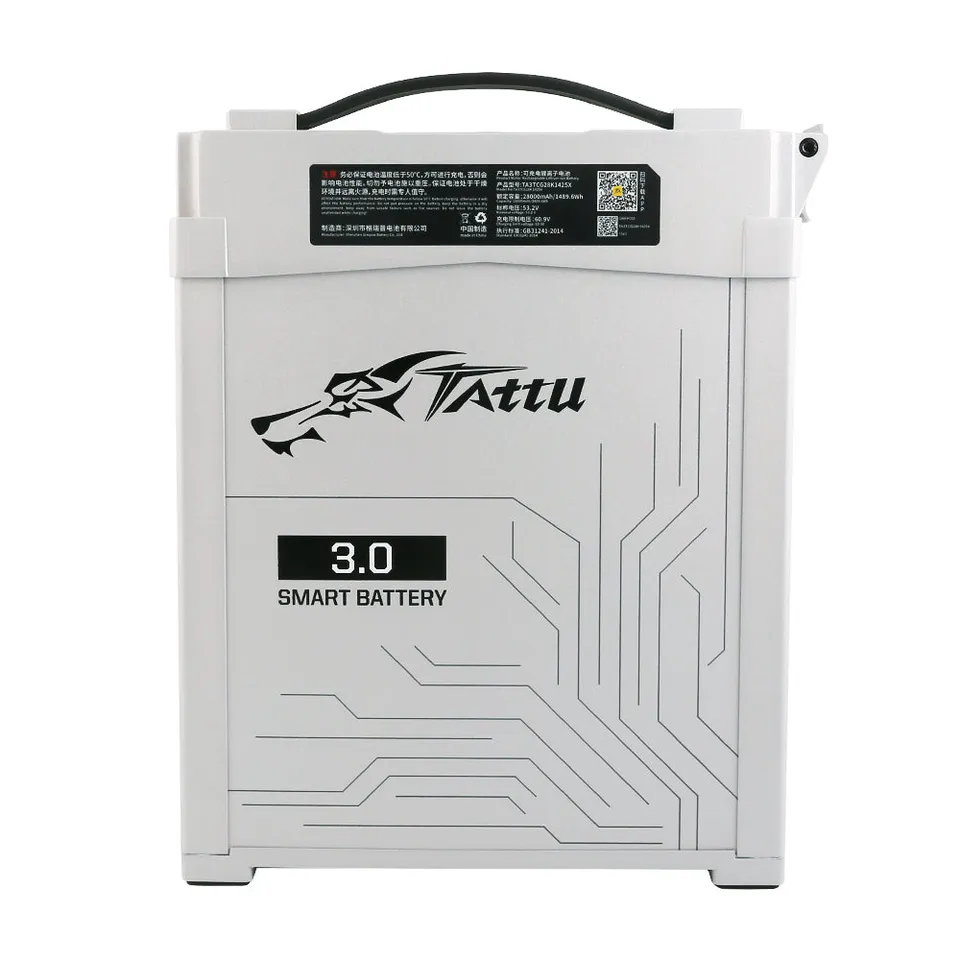 Tattu 3.0 28000mAh 14S batterie LiPo HV 25C Molex