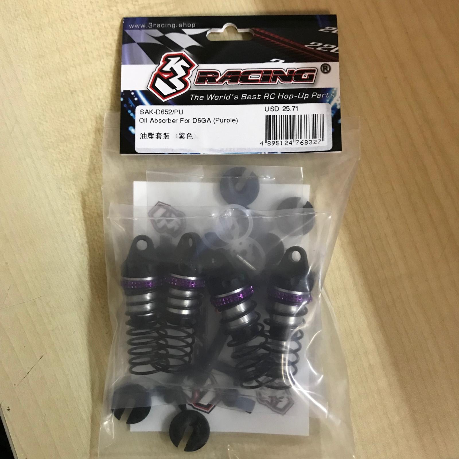 3Racing SAK-D652 absorbeur huile D6GA drift