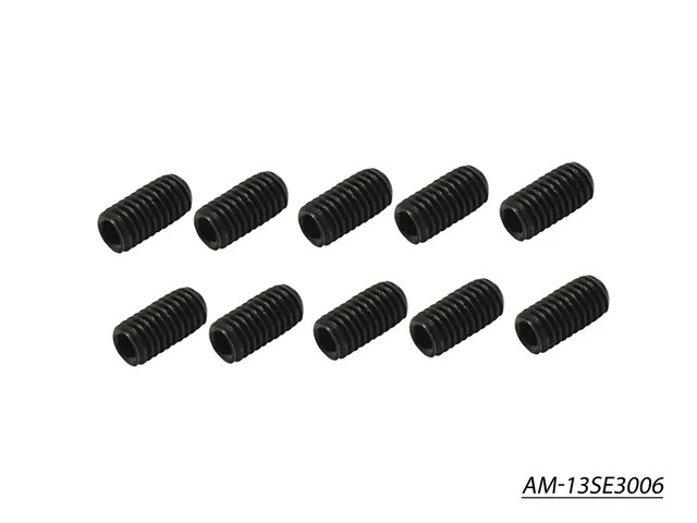 Arrowmax AM-13SE3006 vis sans tête M3x6 lot 10 acier