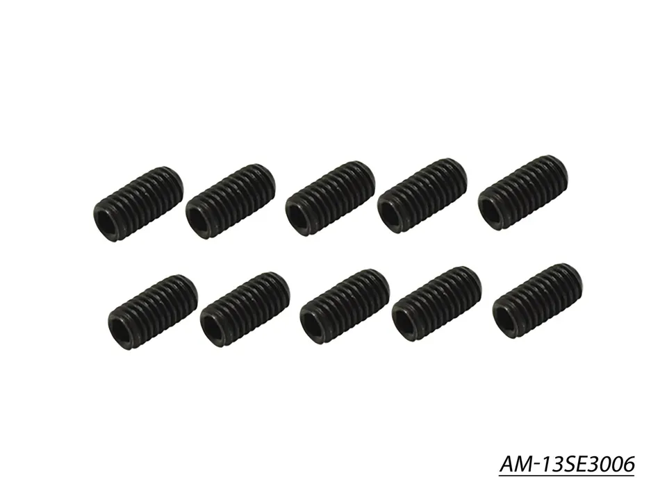 Arrowmax AM-13SE3006 vis sans tête M3x6 lot 10 acier