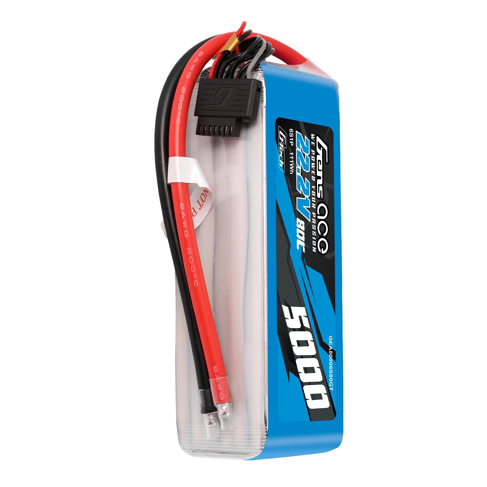 Gens Ace Sport batterie 5000mAh 6S 80C sans prise
