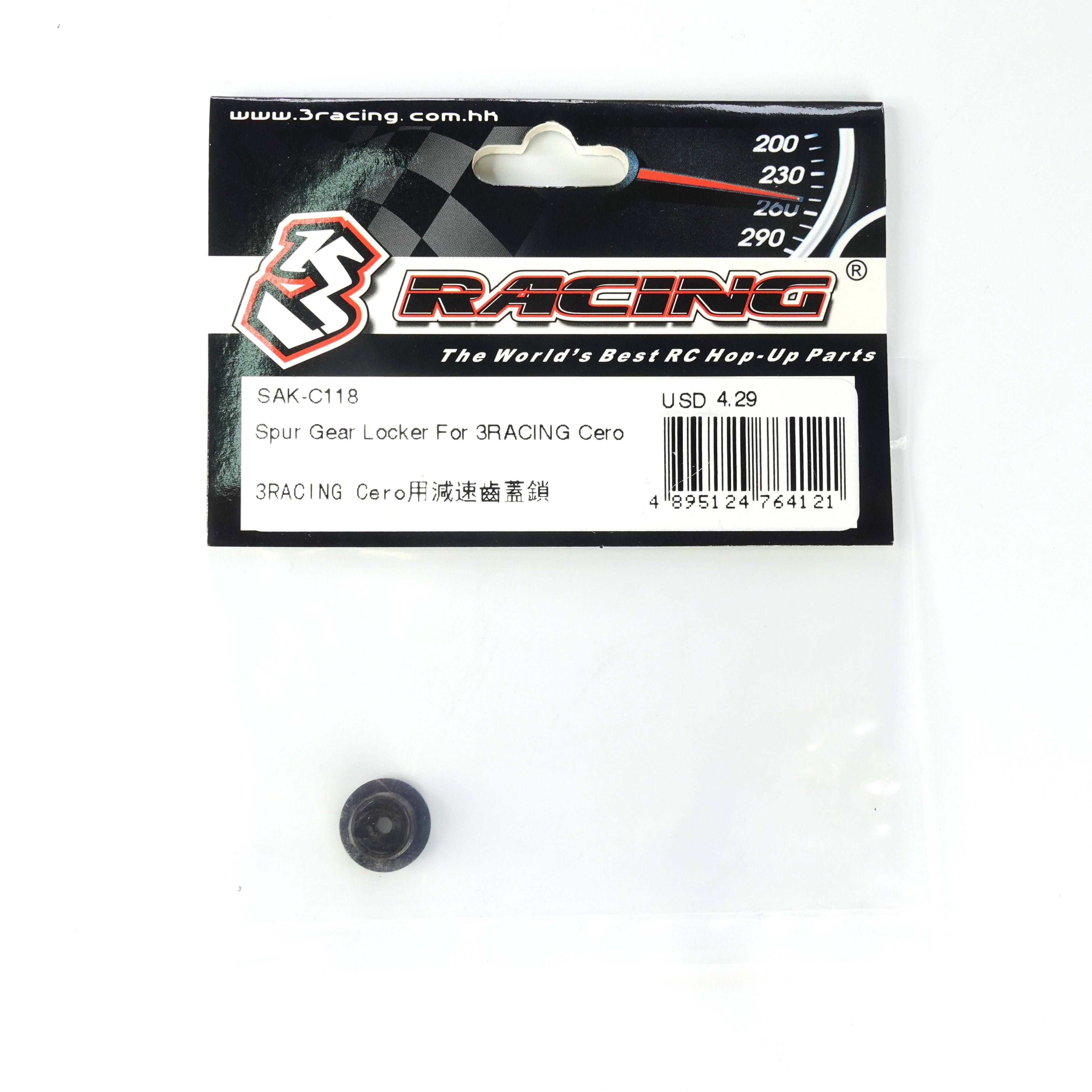 3Racing Cero SAK-C118 Verrou Couronne transmission