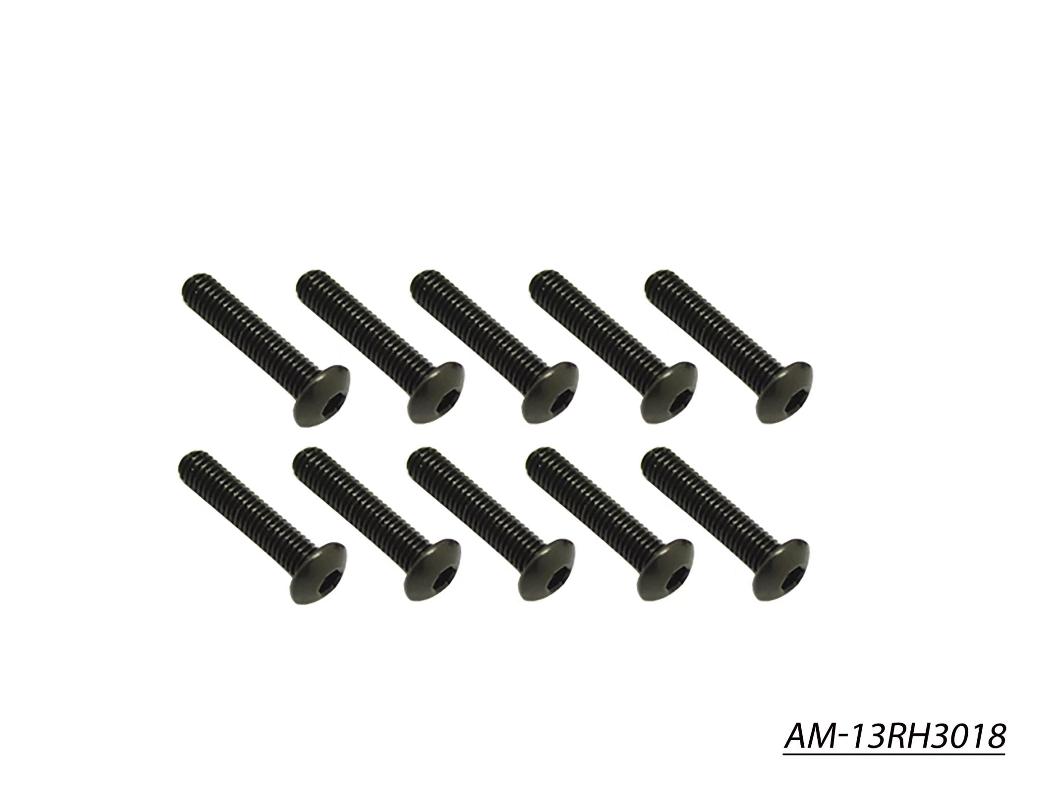 Arrowmax AM-13RH3018 vis Allen rondes M3x18 x10