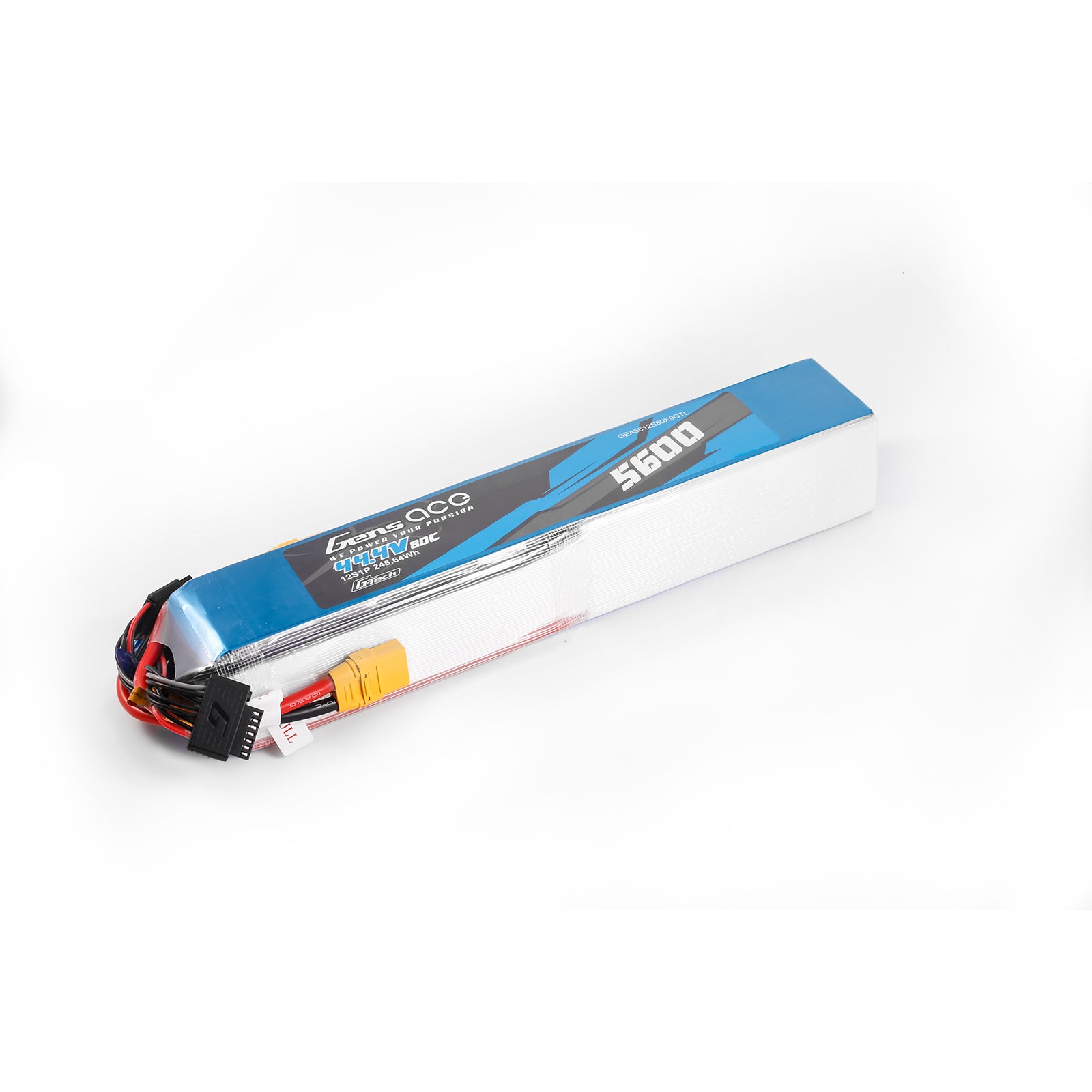 Gens Ace Air Classic 5600mAh 12S batterie hélico 80C XT90