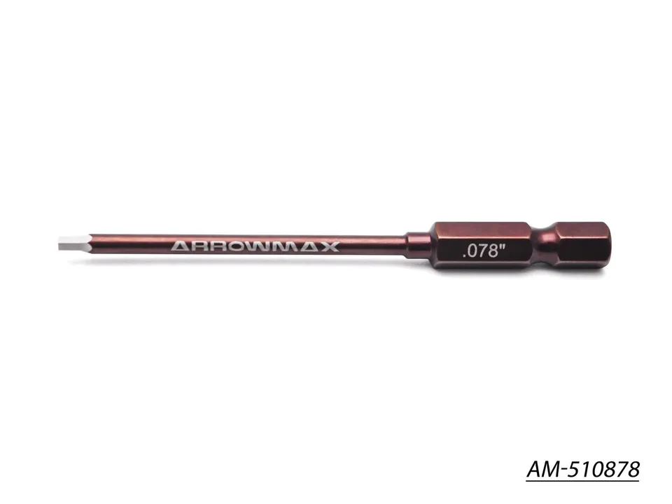 Arrowmax AM-510878 clé Allen 5/64 80mm embout Power Tip