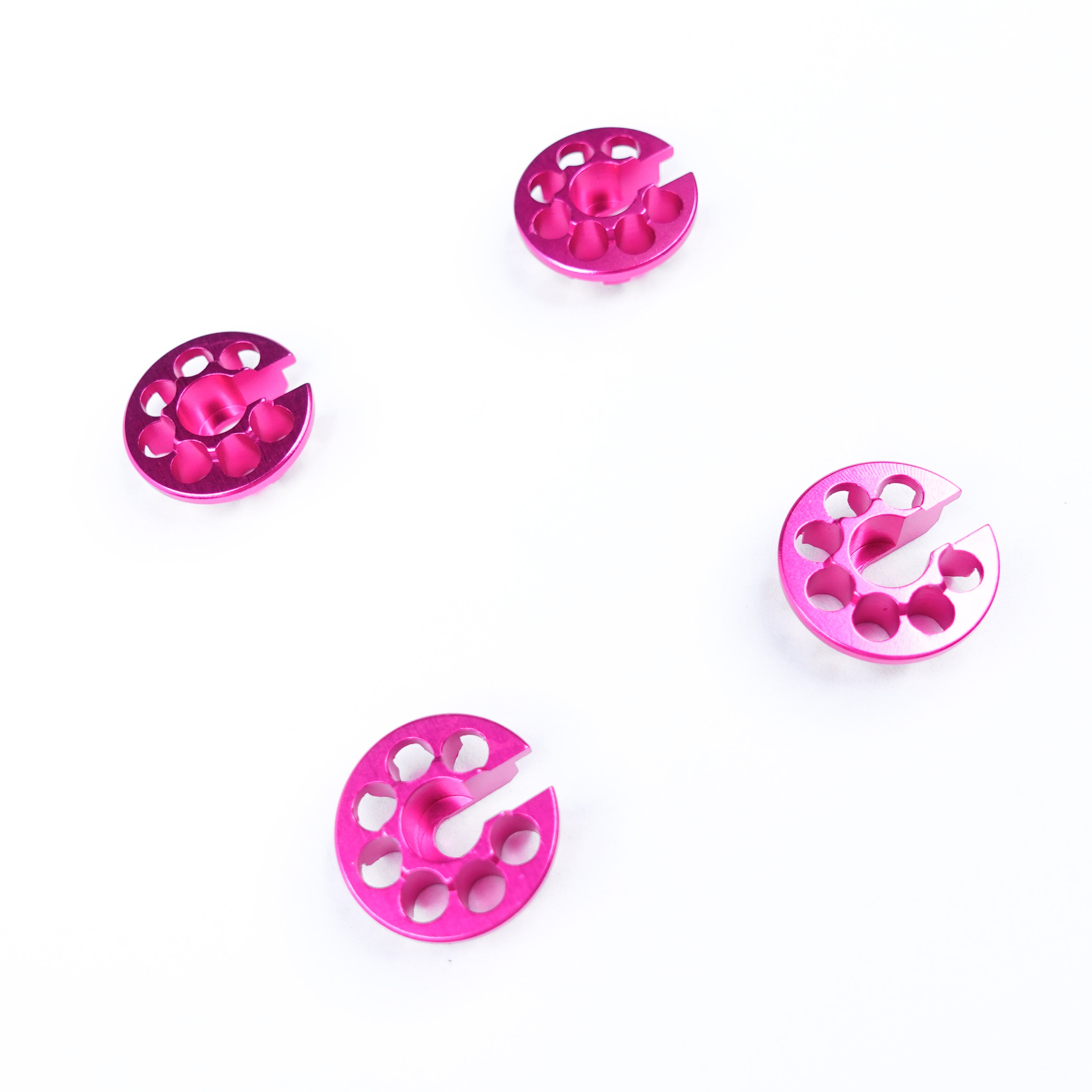 3Racing coupelle ressort alu 13mm offset -1 bleu clair