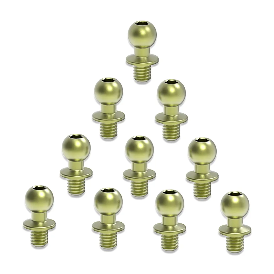 3Racing Parts BS48032/TE Rotule 4.8mm Téflon x10