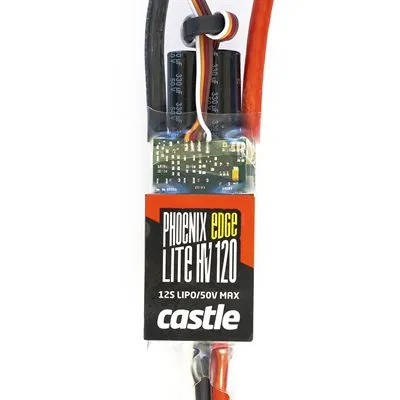 Castle Phoenix Edge Lite 120 HV variateur avion 12S 120A