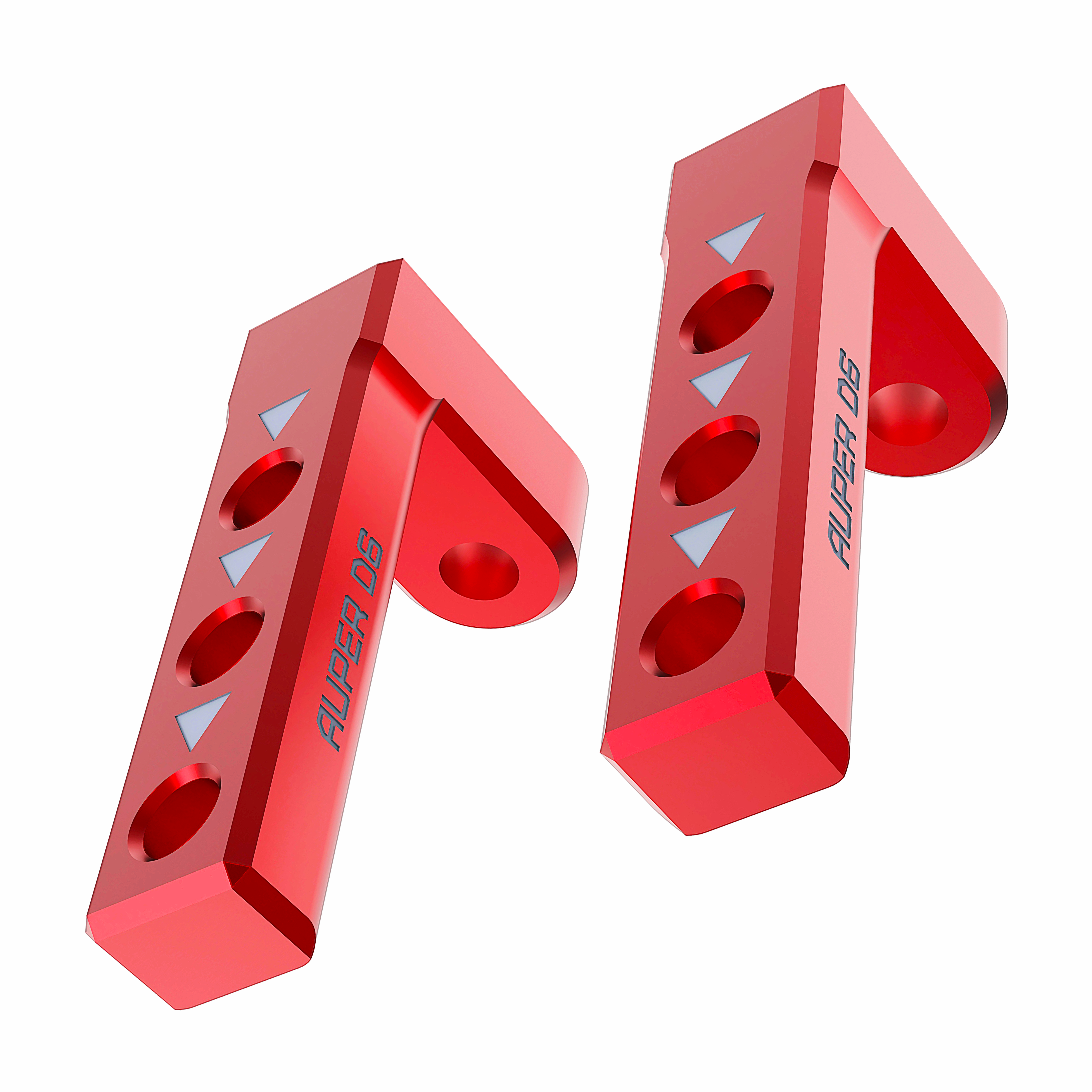 3Racing AuperD5 SAK-D6819 Plots carrosserie avant alu bleu