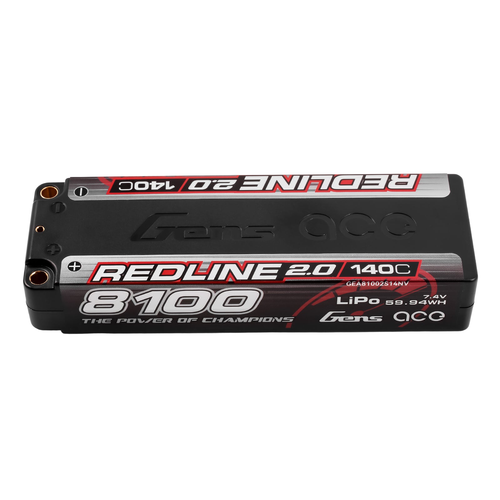 Gens Ace Redline 2.0 8100mAh 2S batterie lipo 140C