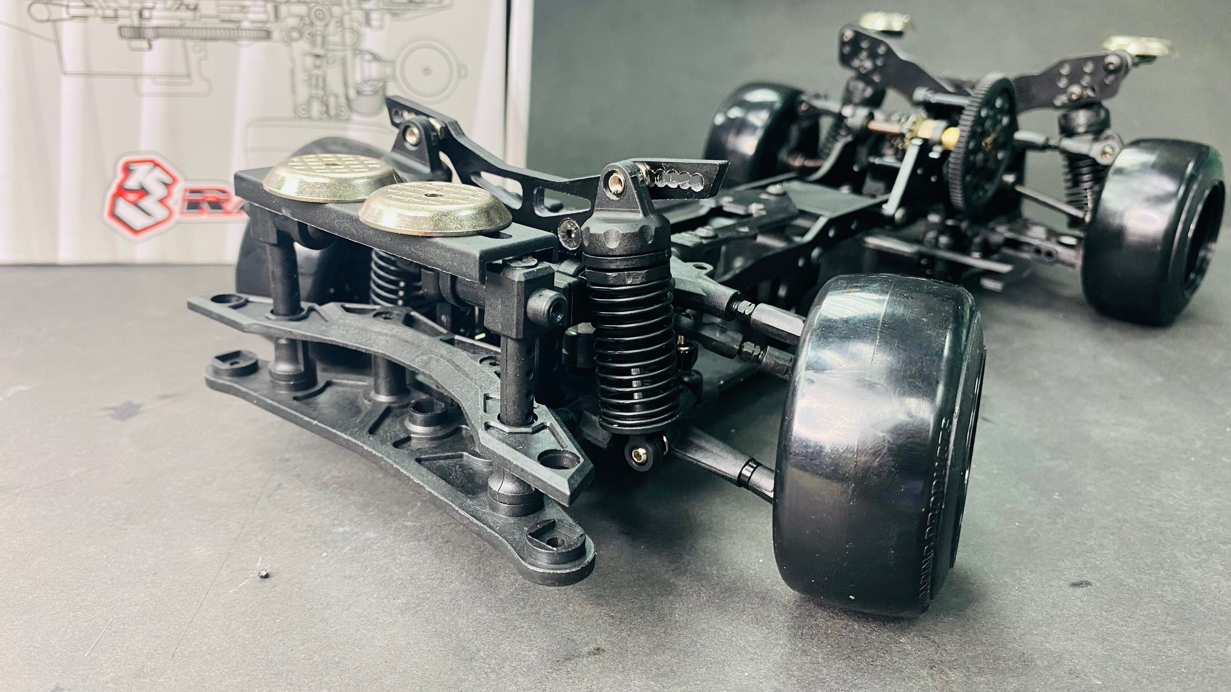 3Racing Sakura D5S Lite kit drift 210 mm propulsion