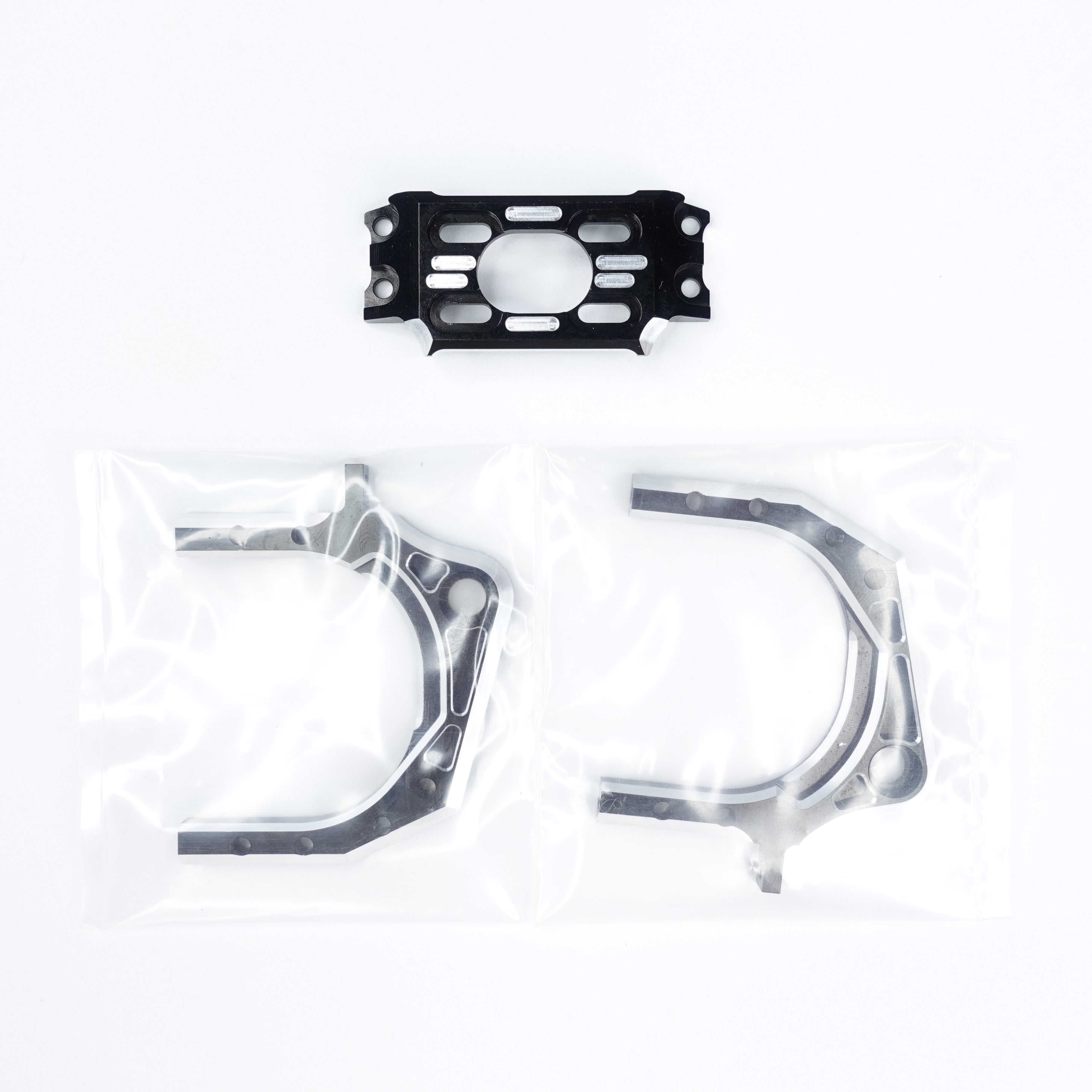 3Racing Sakura Support Moteur Alu D4 Noir