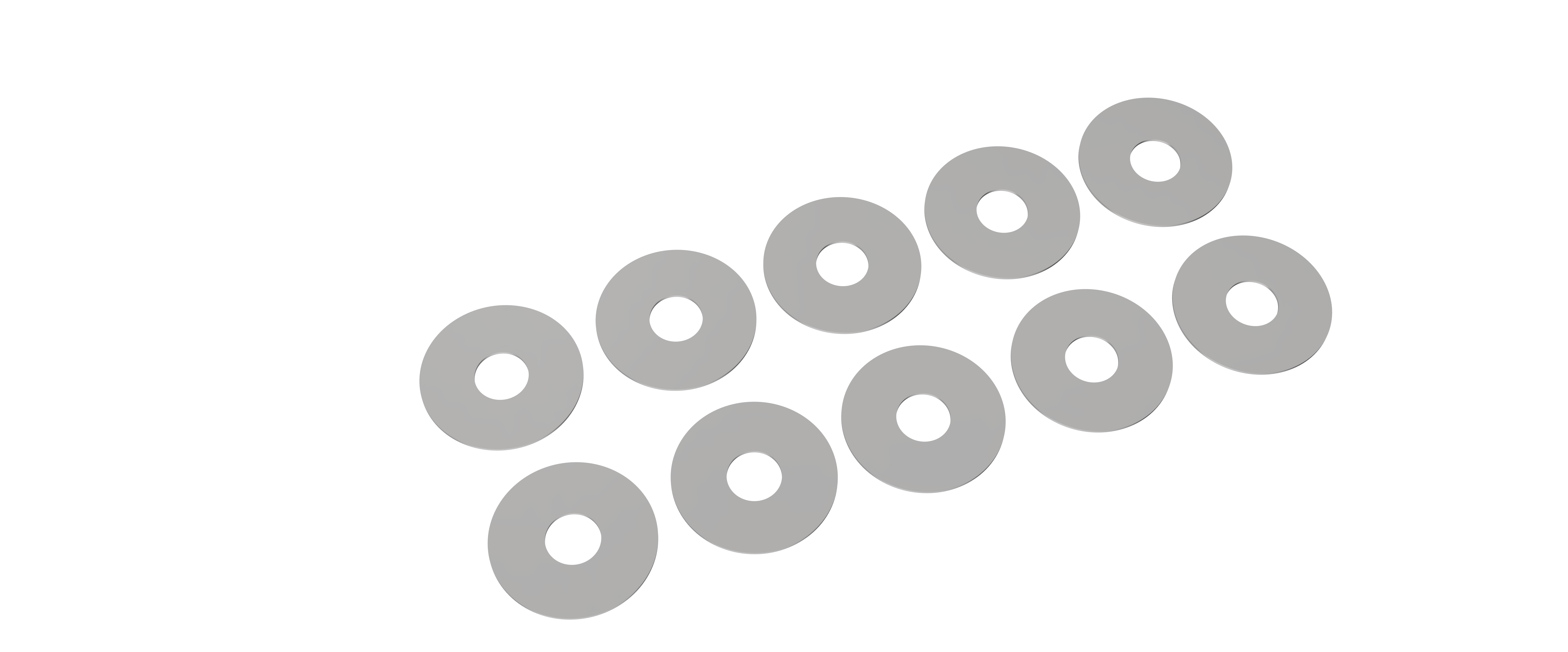 3Racing Parts SAK-65I Cale M5x15,4x0,3 (10 pcs) SAK-65