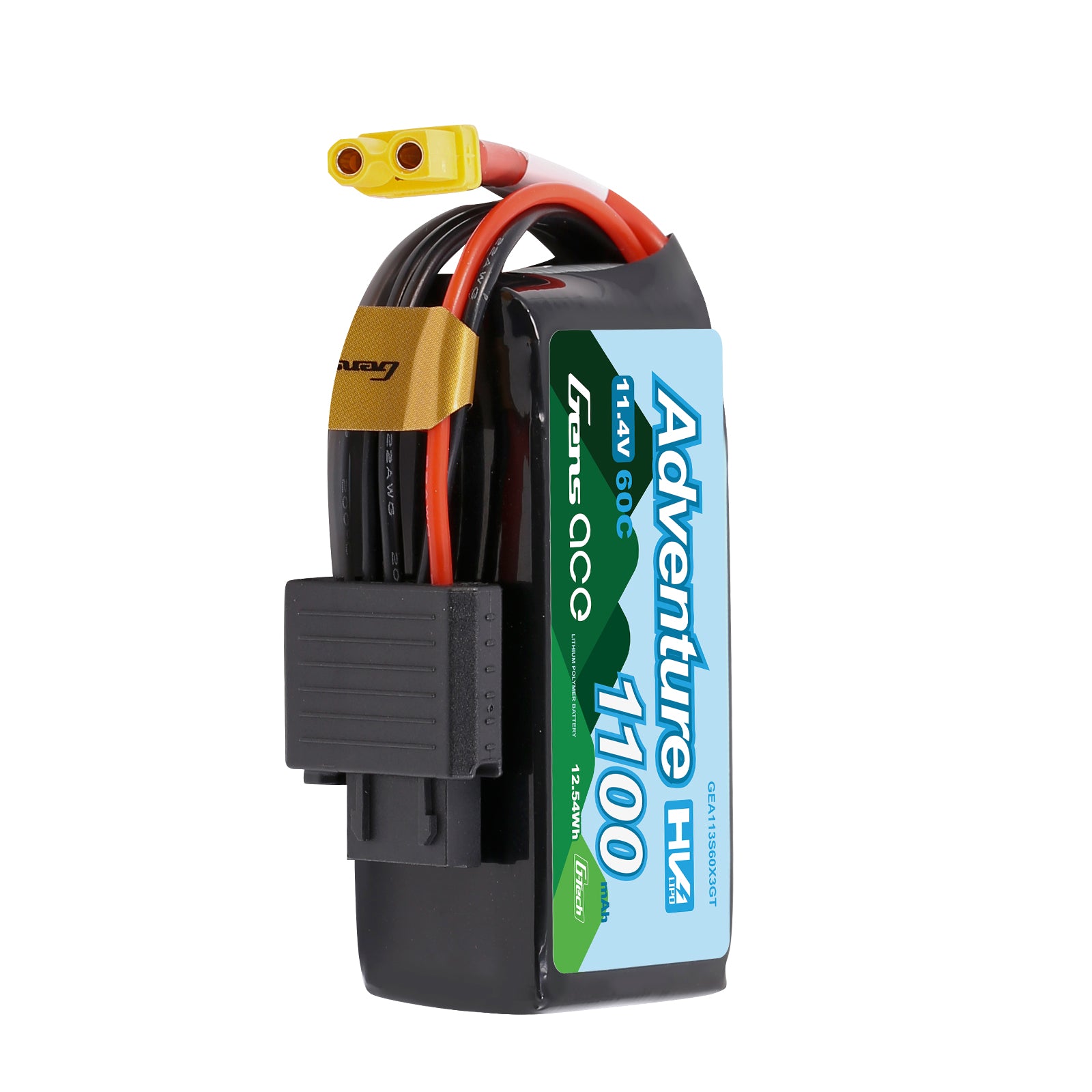 Gens Ace Adventure 1100mAh 3S 11.4V Batterie XT30 60C