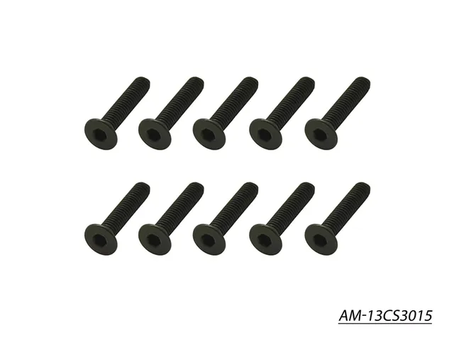 Arrowmax Screws AM-13CS3015 vis fraisée M3x15 x10