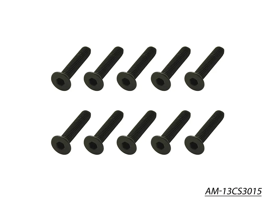 Arrowmax Screws AM-13CS3015 vis fraisée M3x15 x10