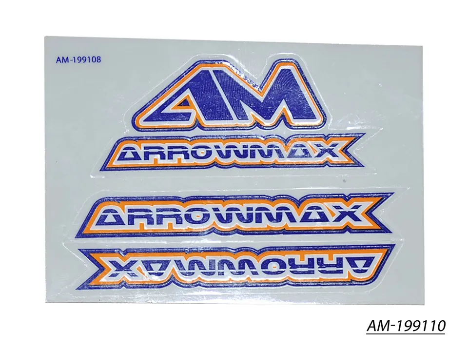 Arrowmax AM-199110 decal S 5x7 cm couleur