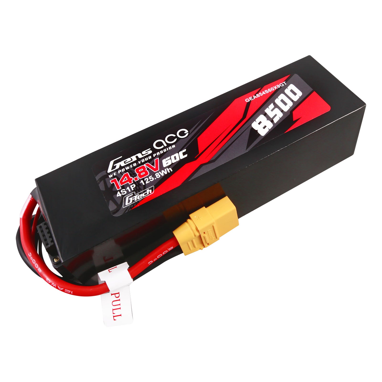 Gens Ace Car Classic batterie LiPo 4S 8500mAh 60C XT90