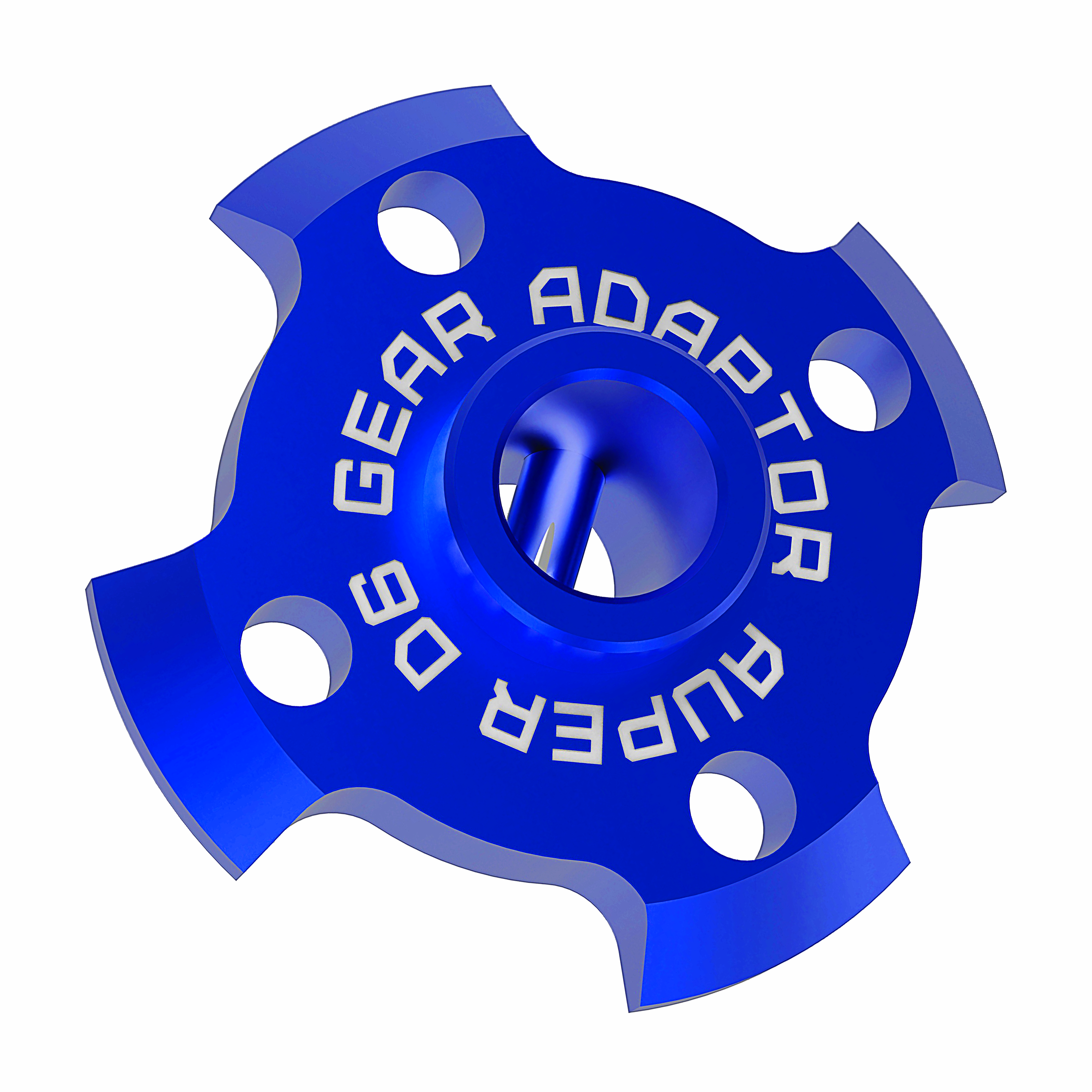 3RACING Auper D6 adaptateur couronne SAK-D6809D bleu