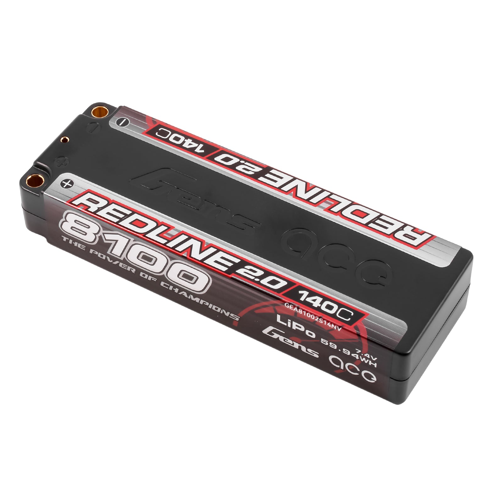 Gens Ace Redline 2.0 8100mAh 2S batterie lipo 140C