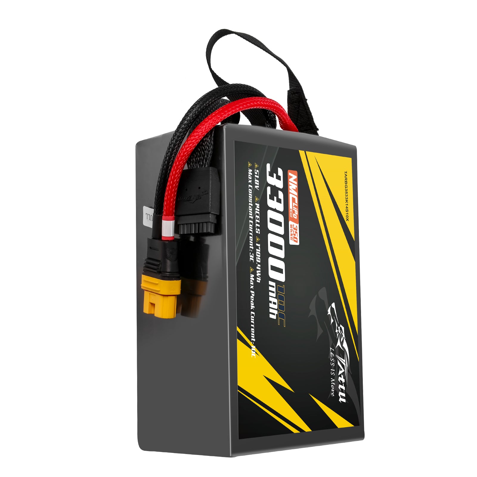 Tattu 33000mAh 14S 10C 51.8V batterie drone AS150U-F 350Wh/kg