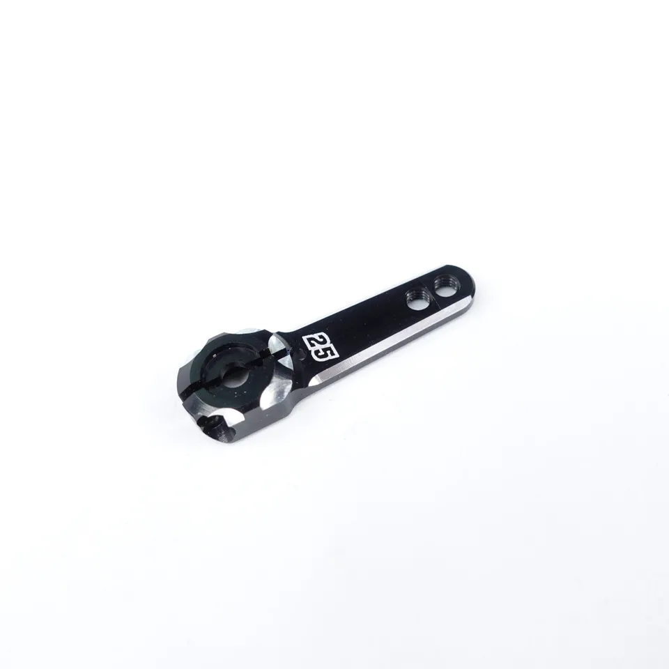 3Racing 3RAC-H2525 palonnier servo Futaba 25mm noir