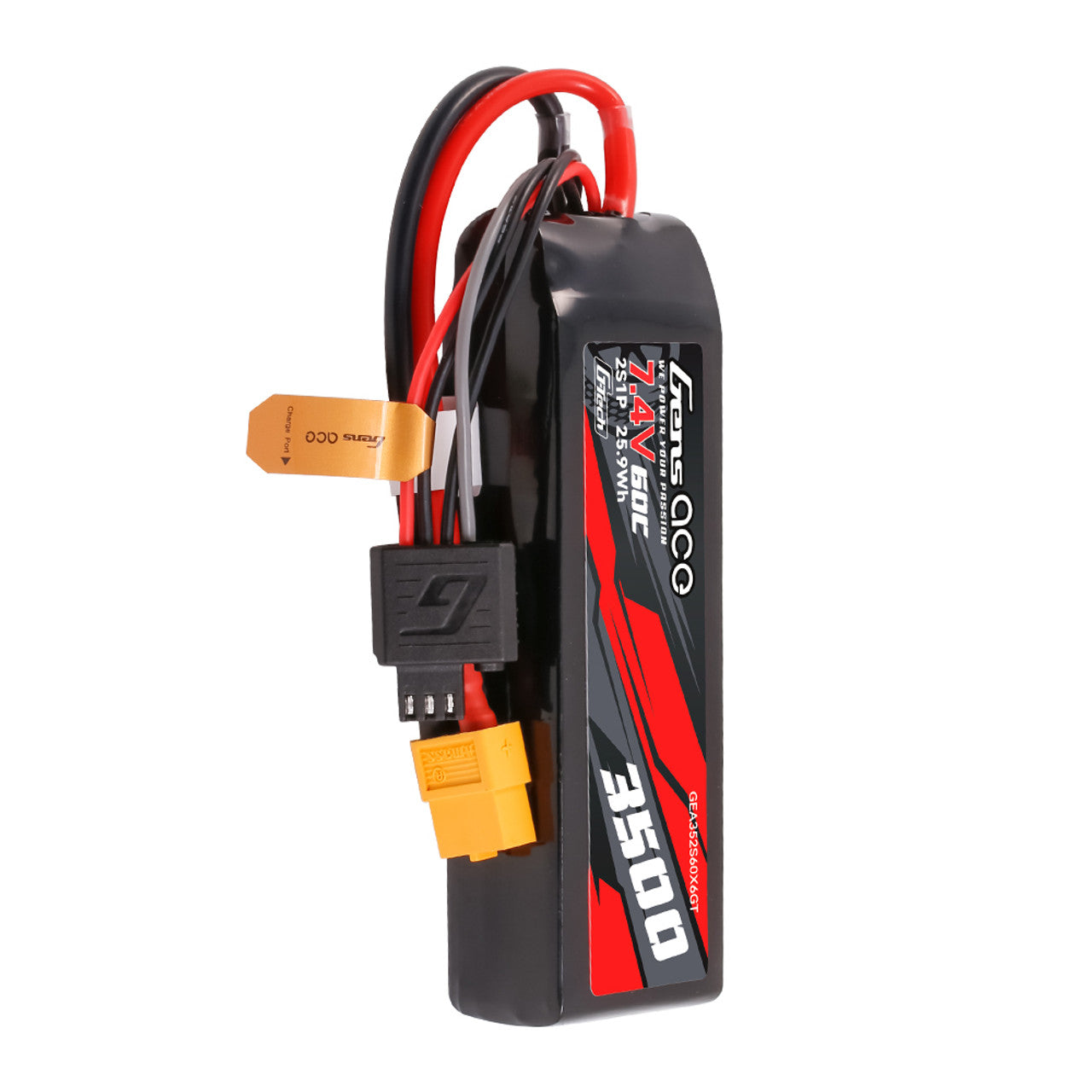 Gens Ace Car Classic batterie lipo 3500mAh 2S XT60 60C