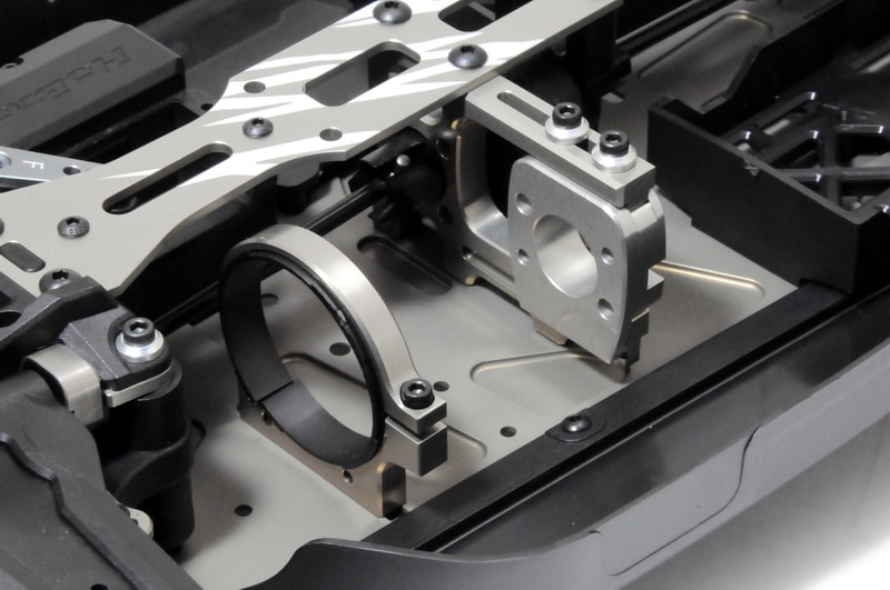 Hobao 85206 support moteur alu 7075 40 mm