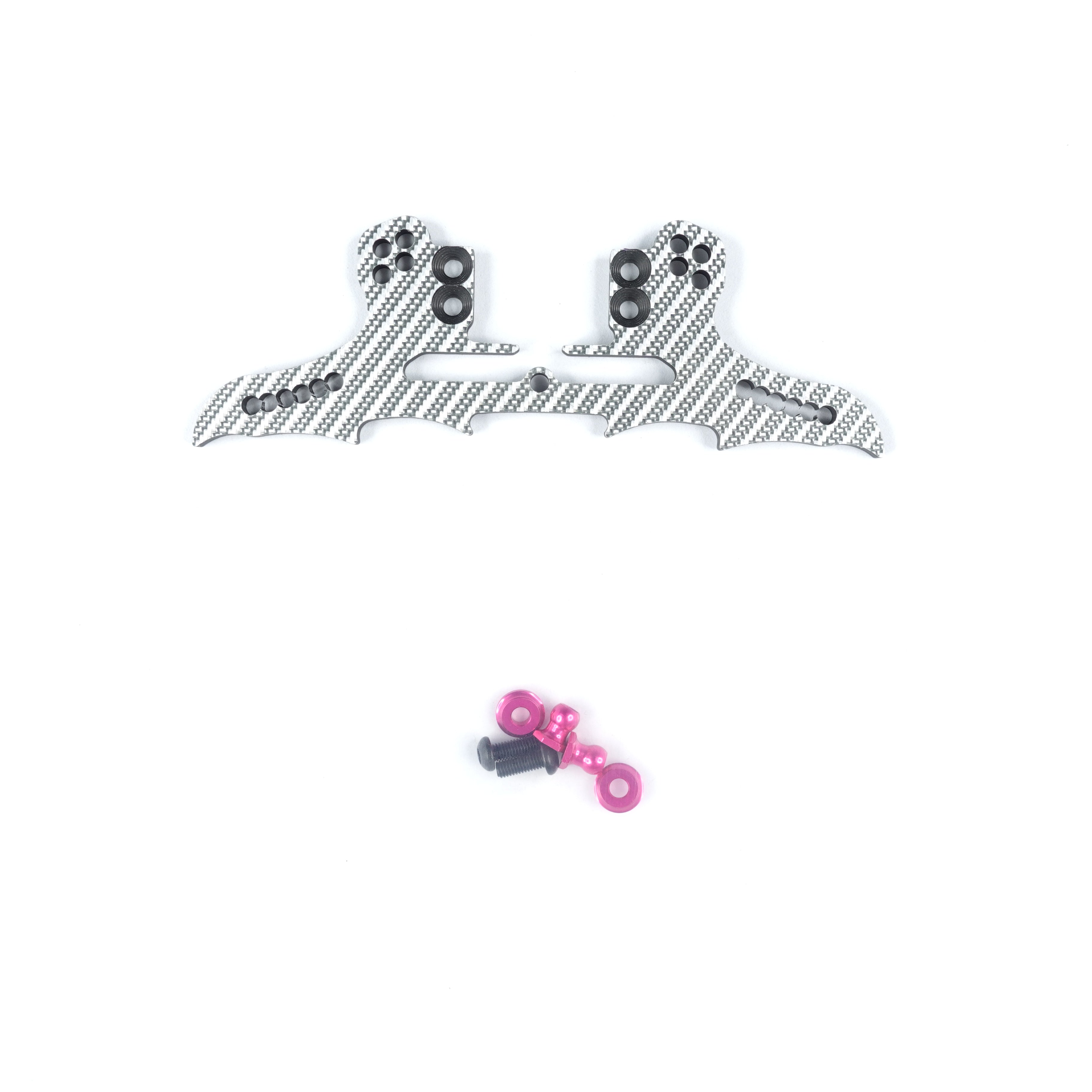 3RACING Sakura SAK-D307/SG support amortisseur avant graphite D3