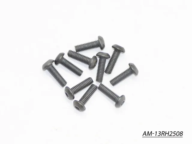 Arrowmax Screws AM-13RH2508 vis Allen M2,5x8 ronde x10