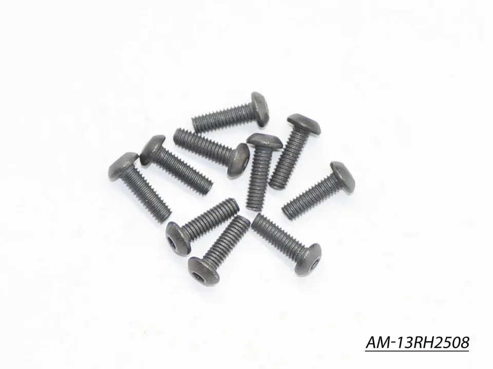 Arrowmax Screws AM-13RH2508 vis Allen M2,5x8 ronde x10