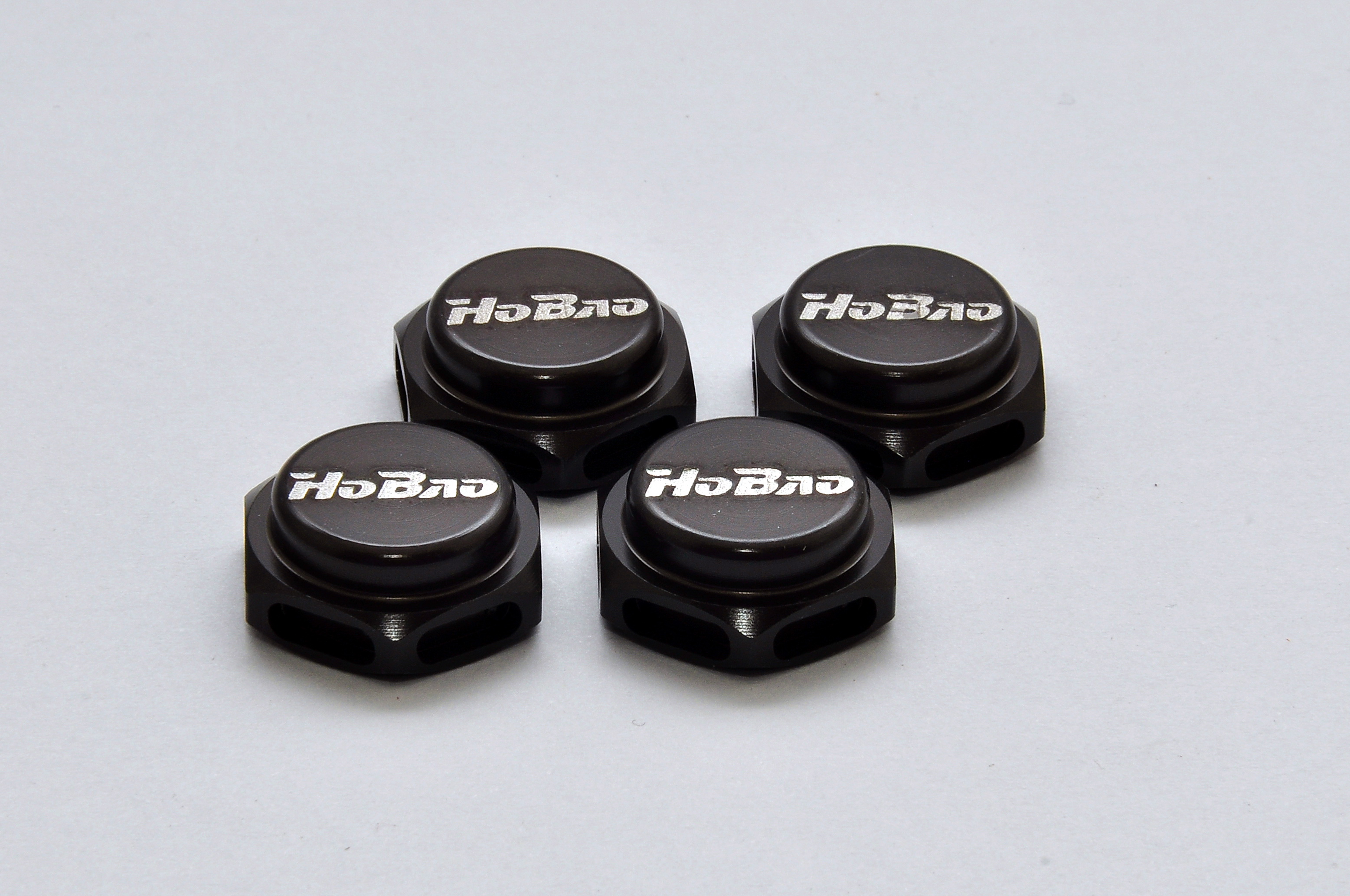 Hobao 87230H écrou roue 17mm capuchon 1.25mm lot 4 pièce