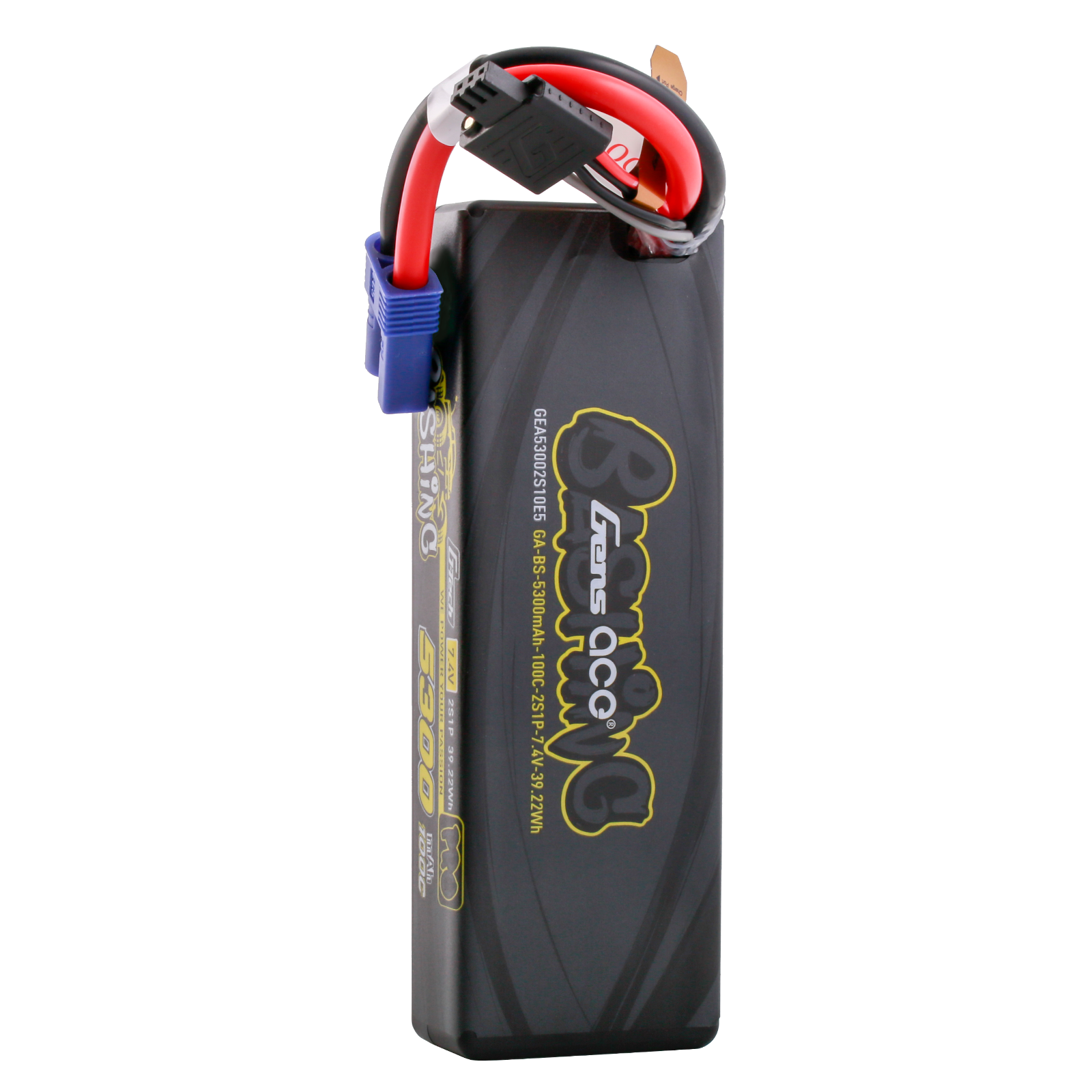 Gens Ace Bashing Pro 5300mAh 2S 100C batterie LiPo EC5