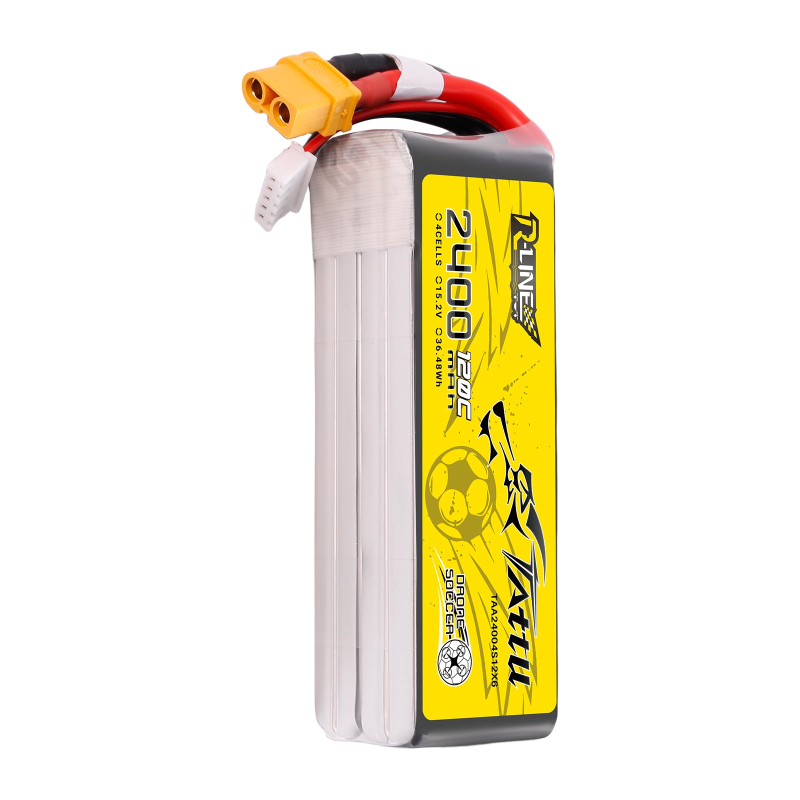 Tattu R-Line batterie lipo 2400mAh 4S HV XT60 120C