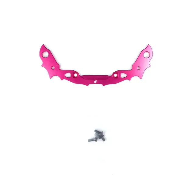 3Racing Sakura SAK-D312/PK pare-choc supérieur alu rose D3