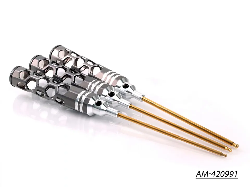 Arrowmax Honeycomb AM-420991 jeu clés allen boule 2.0-3.0mm 120mm