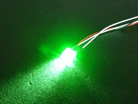 3Racing LED flash 5mm bleue pour carrosserie RC