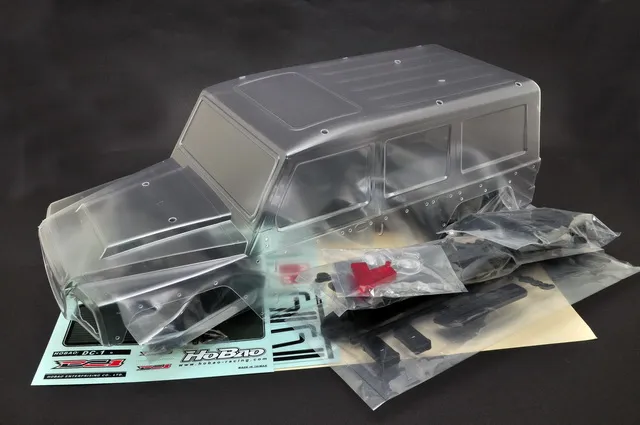 Hobao 230066 DC1 carrosserie transparente + accessoires