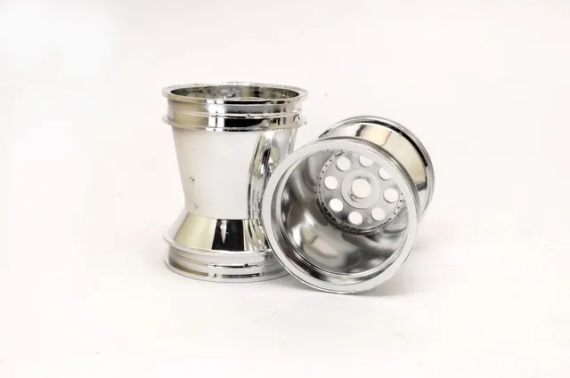 Hobao 84165S roue Bigfoot 17mm chrome