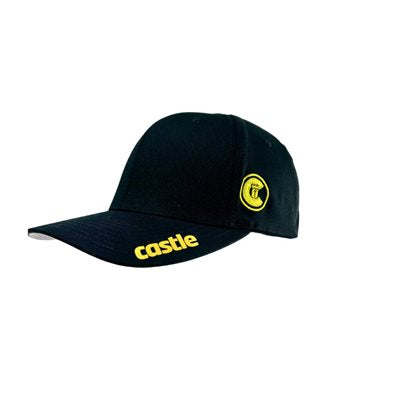 Castle Gear Casquette Flexfit brodée noire L/XL