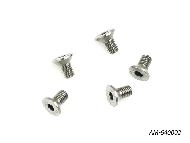 Arrowmax AM-640002 Vis titane M3x6 fraisee x5